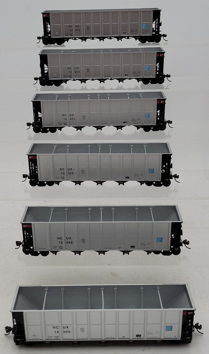 Walthers 932-7814 HO Scale NCUX Transport Capital Rail RD-4 Coal Set #2 NIB