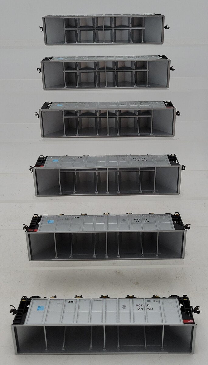 Walthers 932-7814 HO Scale NCUX Transport Capital Rail RD-4 Coal Set #2 NIB