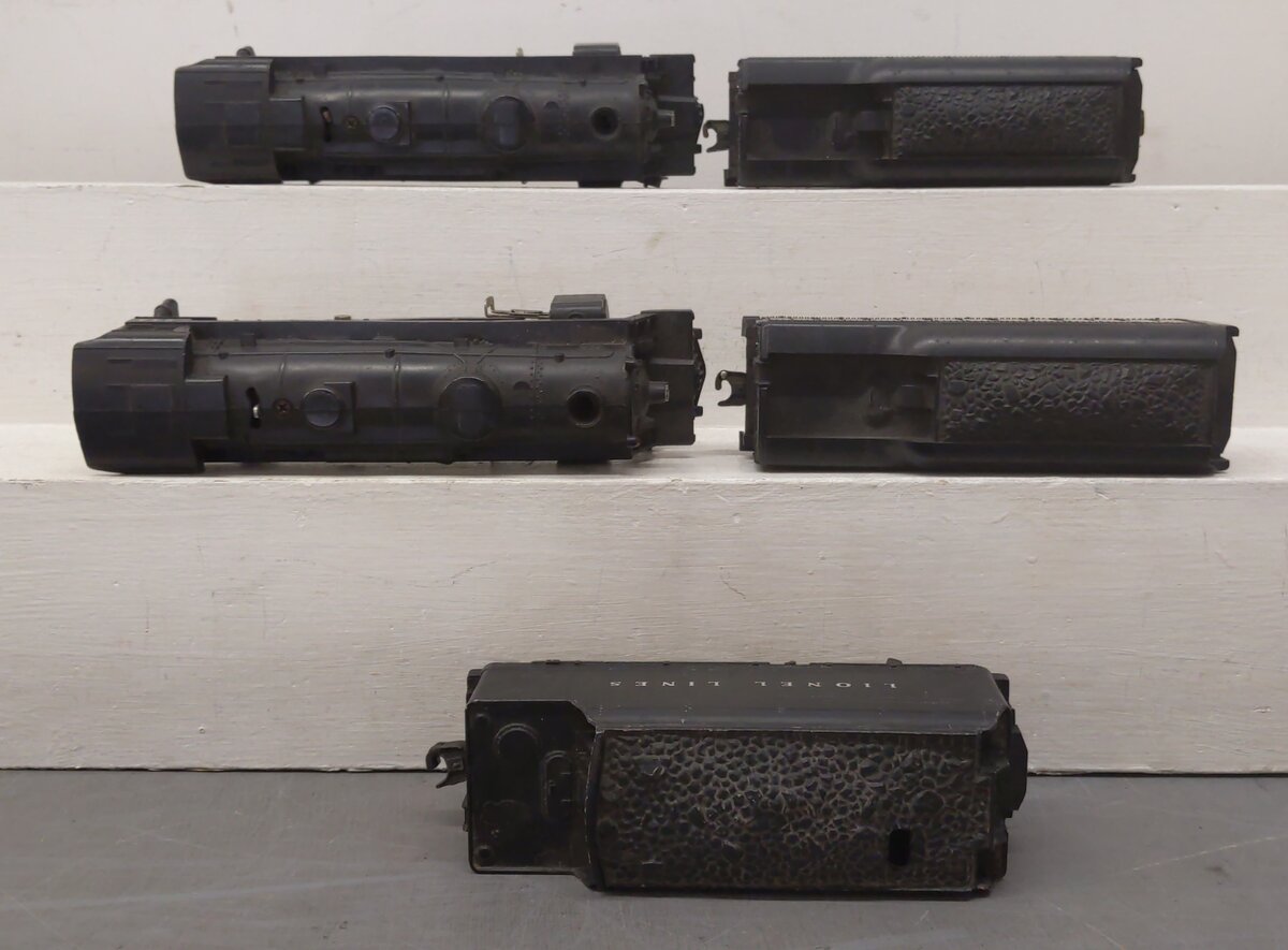 Lionel Vintage O Gauge Steam Locomotive & Tenders [5] VG