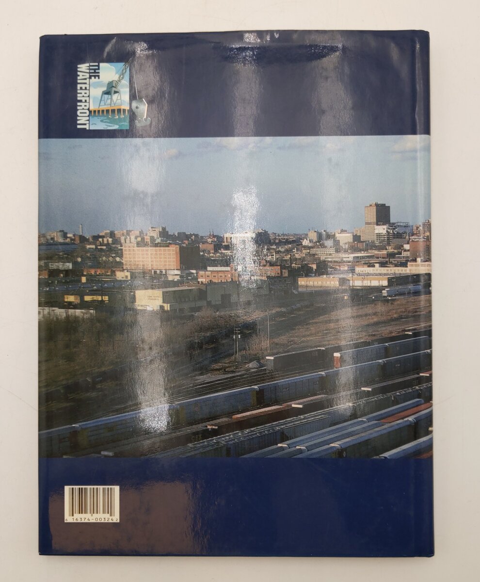 Railroading Along The Waterfront Hardcover Book By Eli Rantanes EX
