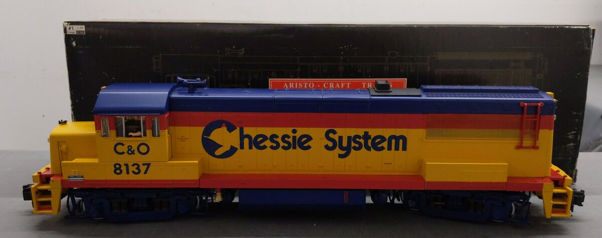 Aristo-Craft 22102 G Scale Chessie U25-B Diesel Engine #8137 LN/Box