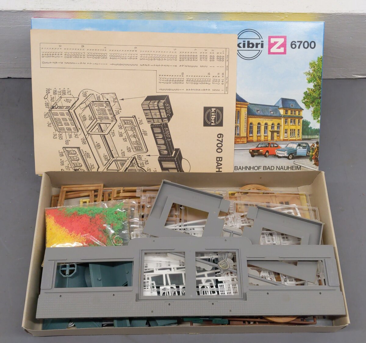 Kibri 6850 Z Scale Six Building Kit Set EX/Box