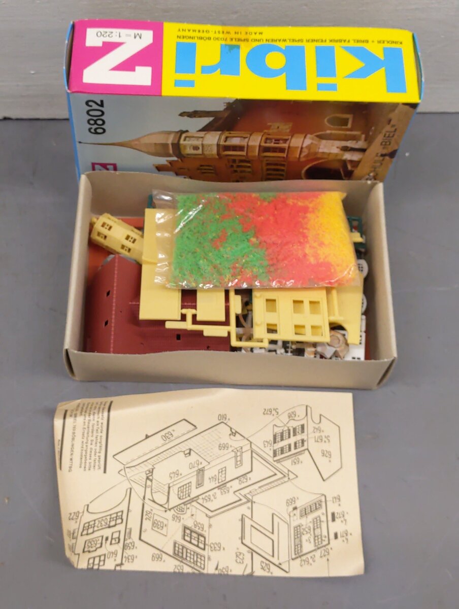 Kibri 6850 Z Scale Six Building Kit Set EX/Box