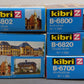 Kibri 6850 Z Scale Six Building Kit Set EX/Box