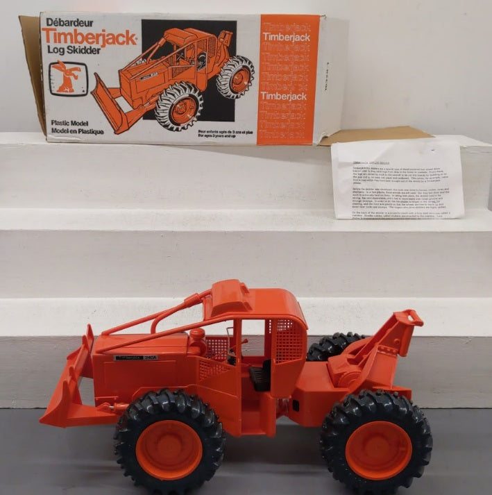 Acme 1:16 Scale By G. Belanger Promotion Timberjack 240A Log Skidde EX/Box
