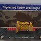 USA Trains R17329 G GN Searchlight-Style Depressed-Center Flat Car w/Generator EX/Box