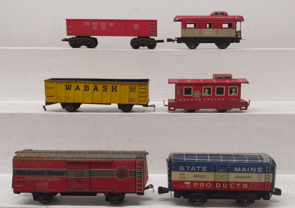 Marx Vintage O Gauge Freight Cars [6]