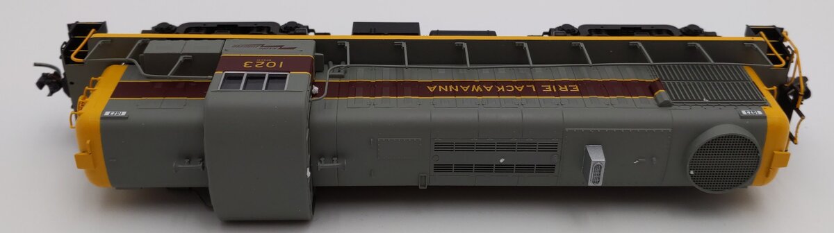 Atlas 7021 HO Scale Erie Lackwanna RS-3 Diesel Locomotive #1023 EX/Box