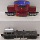 O Gauge Assorted Track Cleaner Freight Cars [2] VG