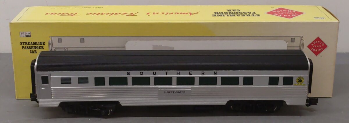 Aristo-Craft 32311 G Southern "Sweetwater" Passenger Car - Metal Wheels LN/Box