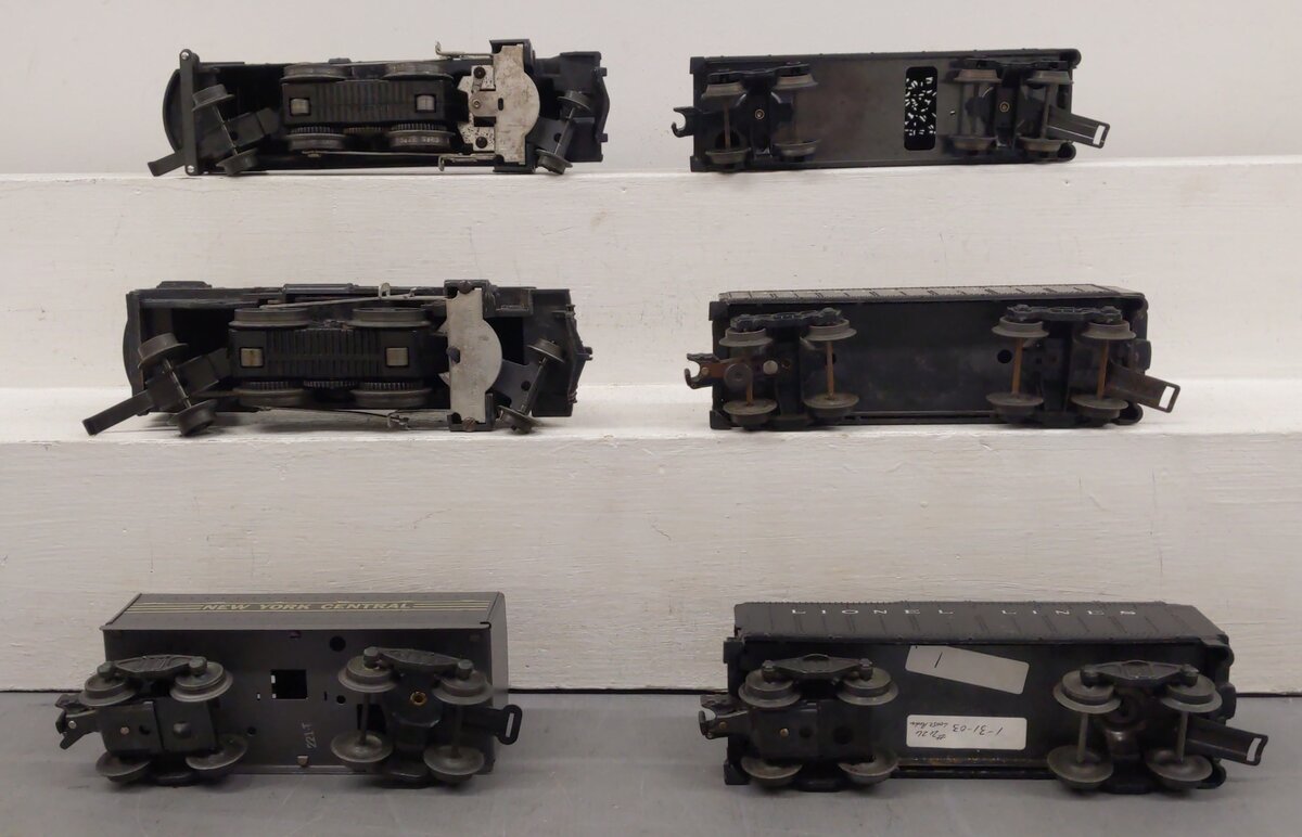 Lionel Vintage O Gauge Steam Locomotives & Tenders [6] VG