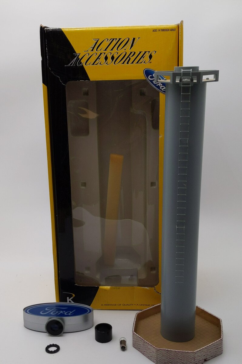 K-Line K-013106 O/O27 Ford Tower With Rotating Illuminated Sign LN/Box
