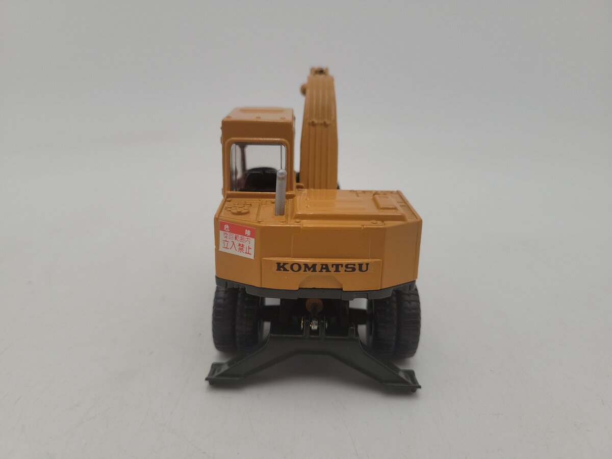Yonezawa Toys 011-01606 1/40 Scale Diecast Diapet Komatsu PW60 Wheel Excavator EX/Box