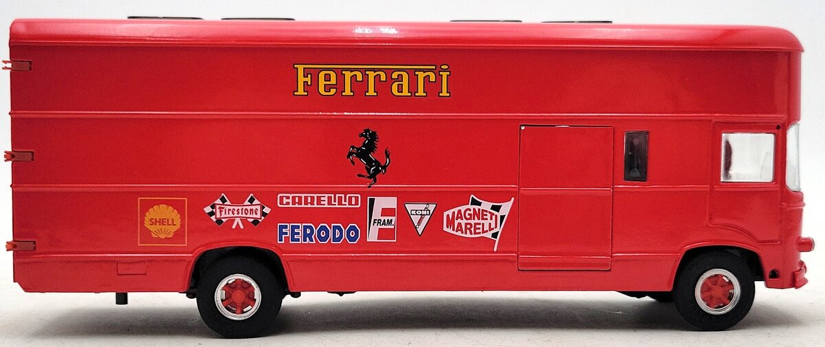 Old Cars CMR 1967 1:43 Scale Fiat OM 150 Rolfo Ferrari race transporter EX/Box
