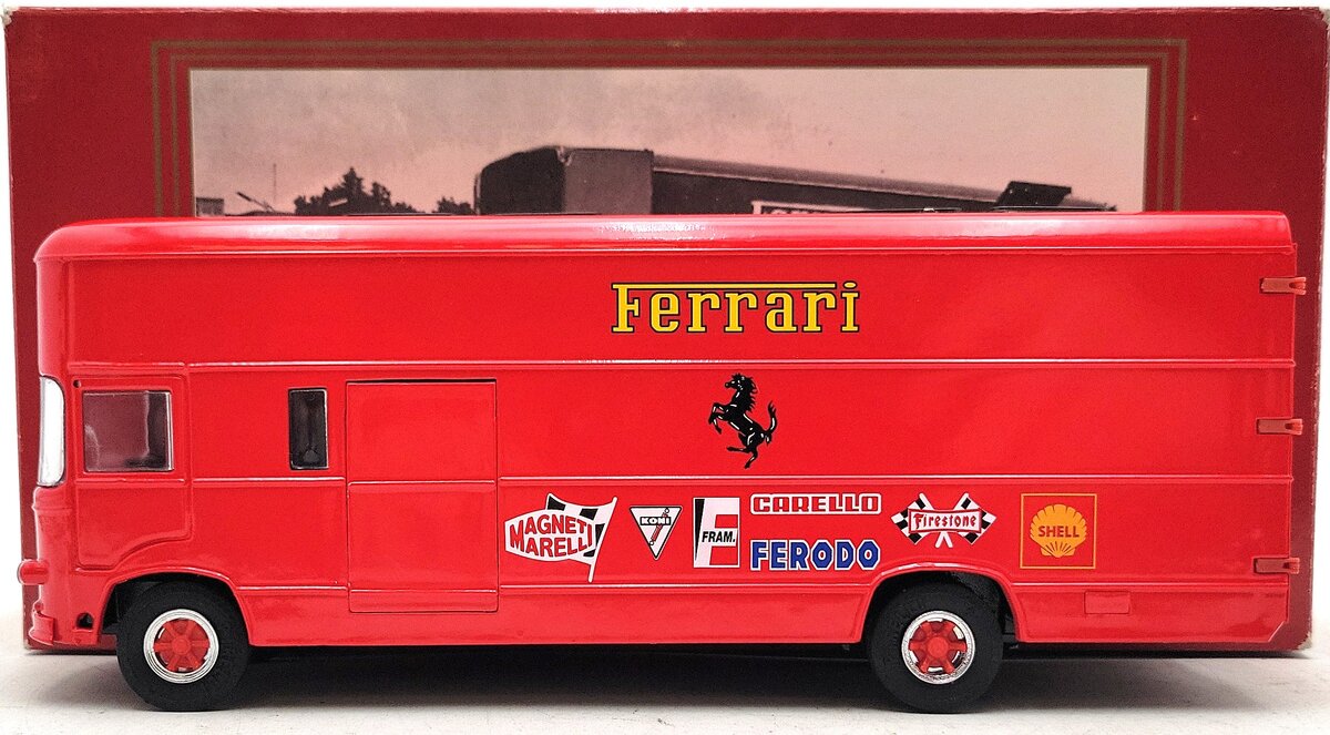 Old Cars CMR 1967 1:43 Scale Fiat OM 150 Rolfo Ferrari race transporter EX/Box