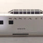 LGB 30580 G Scale Santa Fe Vista Dome Car (Metal Wheels) LN/Box