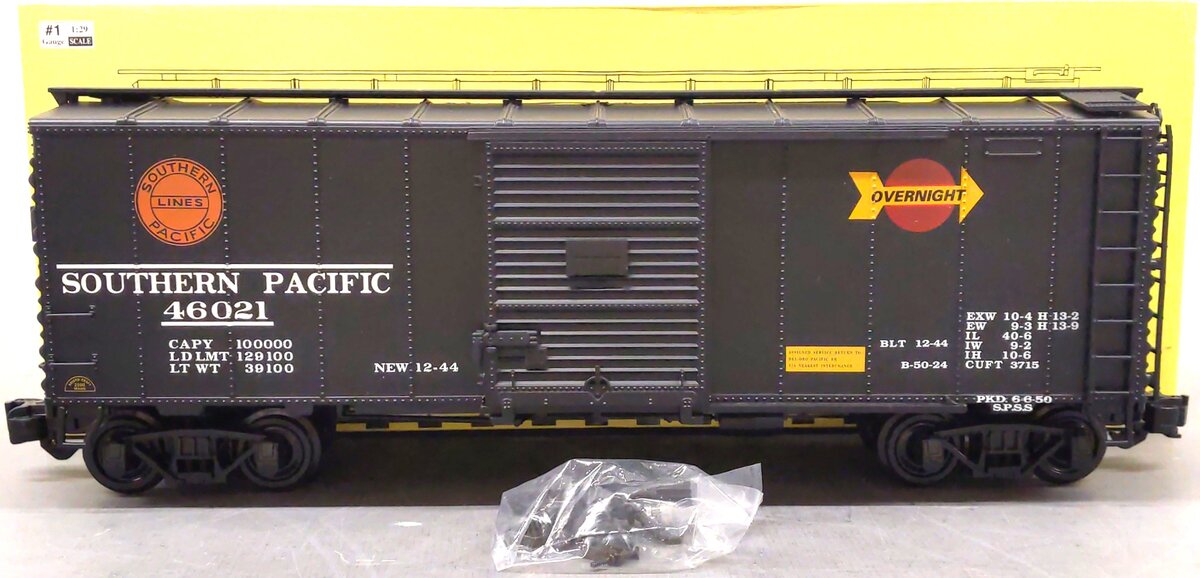 Aristo-Craft 46021 G Scale Southern Pacific Boxcar EX/Box
