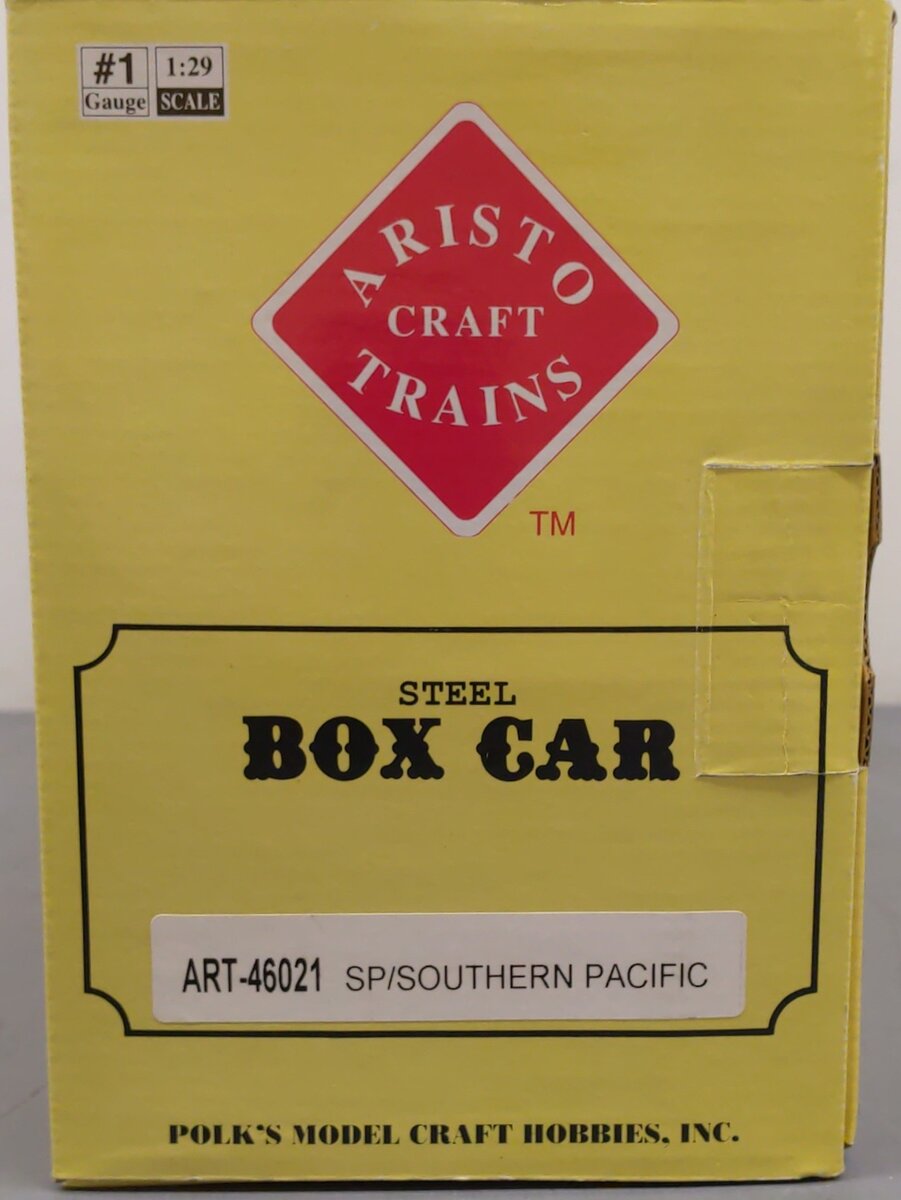 Aristo-Craft 46021 G Scale Southern Pacific Boxcar EX/Box