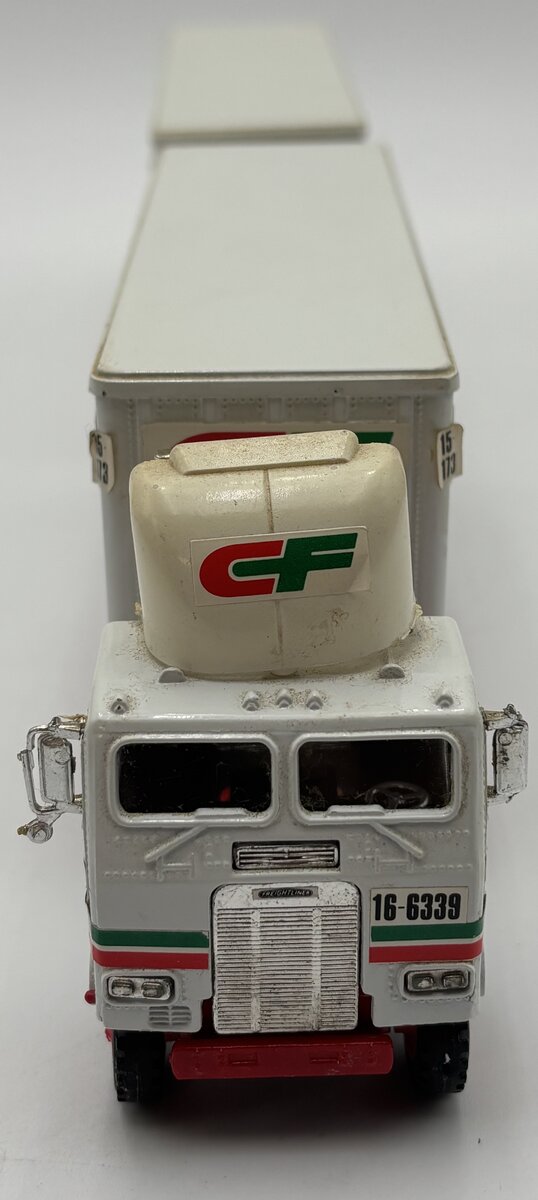 Tonkin 1:53 CF Consolidated Freightways Semi Tractor w/Double Tandem Trailers EX/Box
