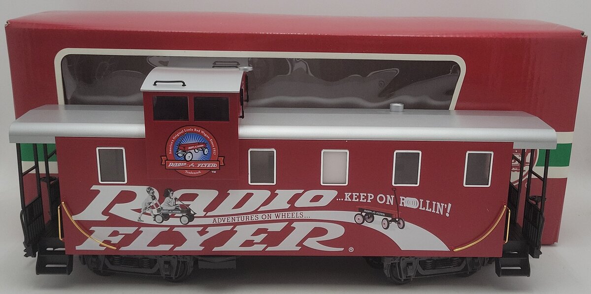 LGB 47710 G Gauge Scale Radio Flyer Caboose EX/Box
