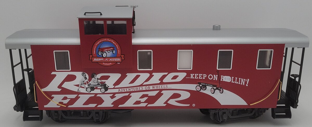 LGB 47710 G Gauge Scale Radio Flyer Caboose EX/Box