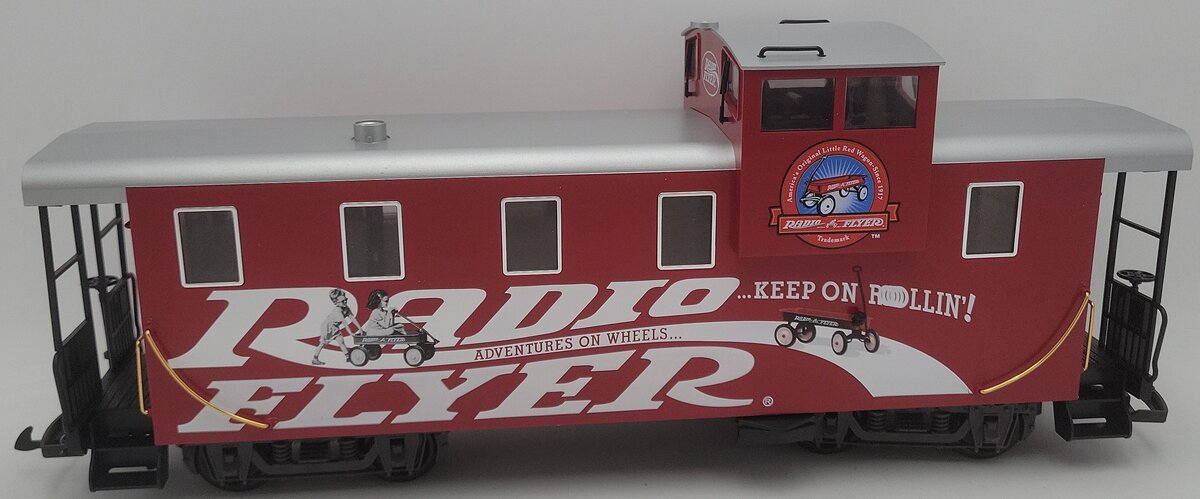 LGB 47710 G Gauge Scale Radio Flyer Caboose EX/Box