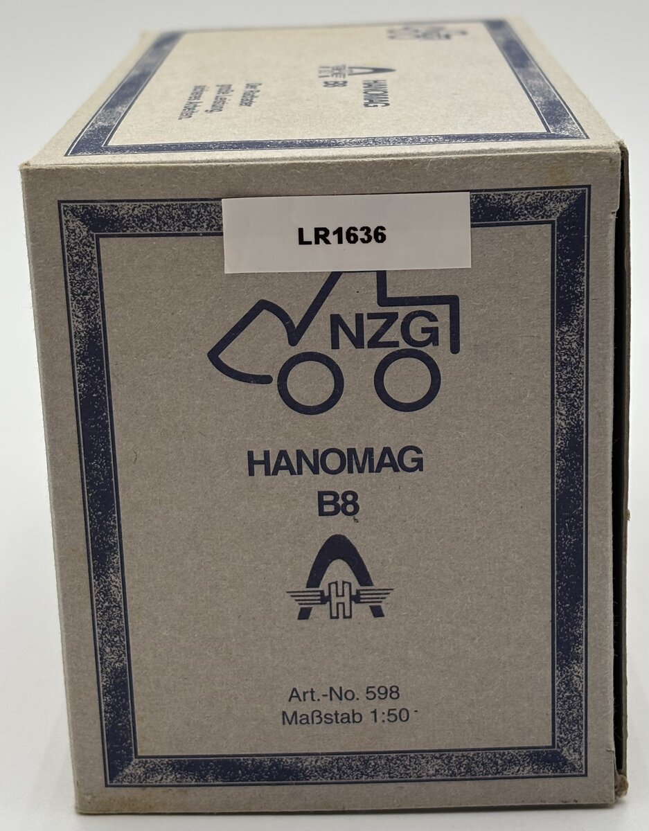 NZG 598 1:50 Hanomag B8 Wheel loader LN/Box