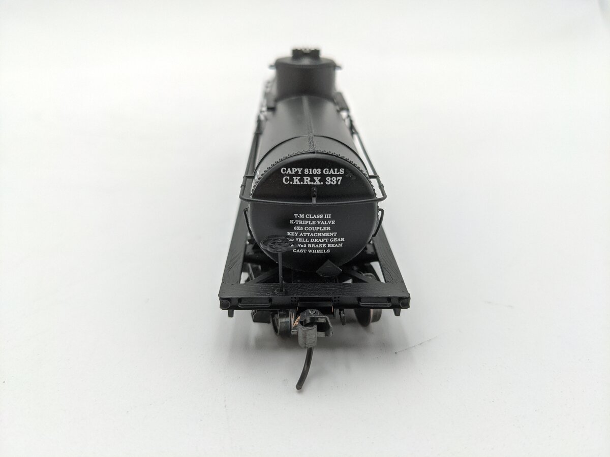 InterMountain 46330-05 HO Scale C.K.R.X ACF 27 Riveted Tank Car #337 EX/Box