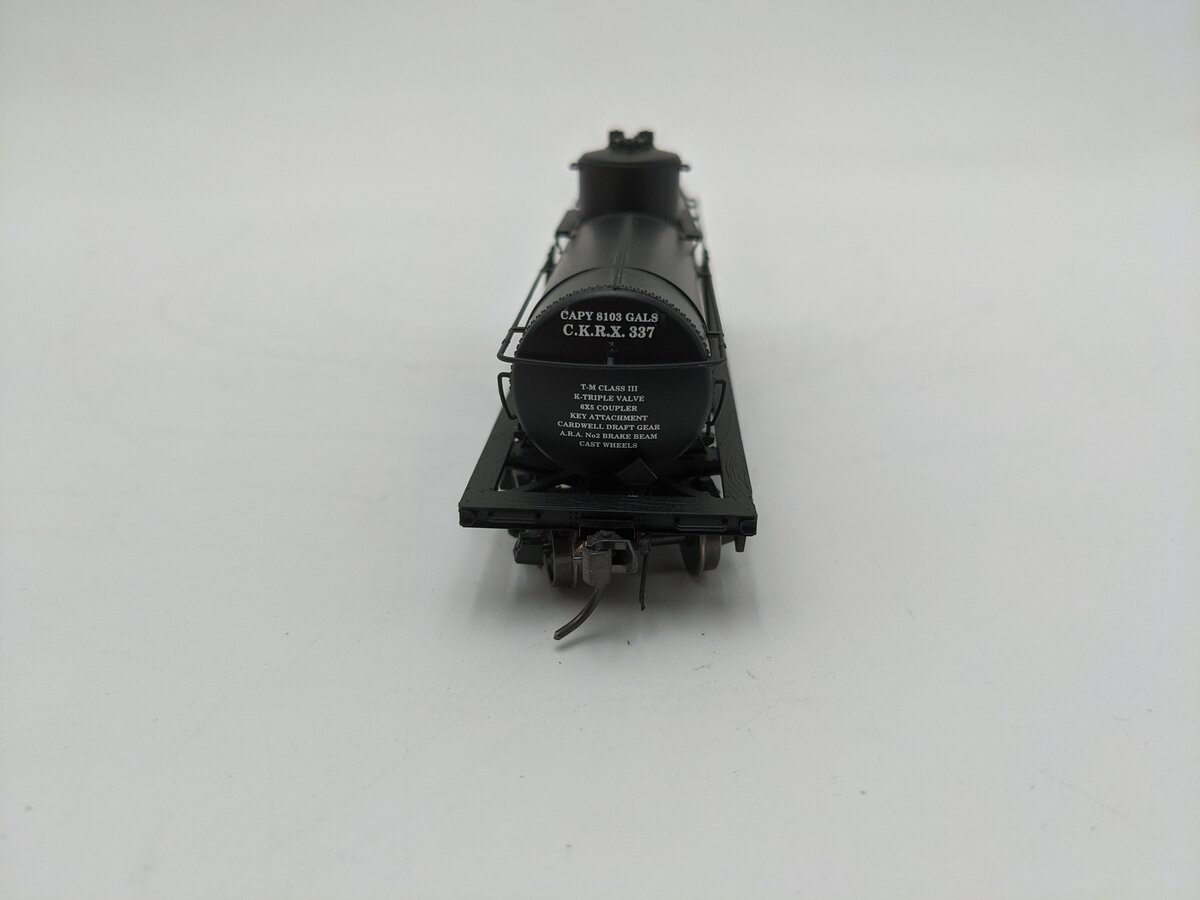InterMountain 46330-05 HO Scale C.K.R.X ACF 27 Riveted Tank Car #337 EX/Box