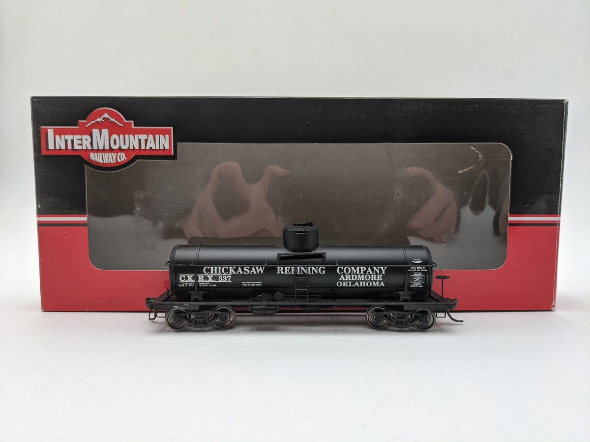 InterMountain 46330-05 HO Scale C.K.R.X ACF 27 Riveted Tank Car #337 EX/Box