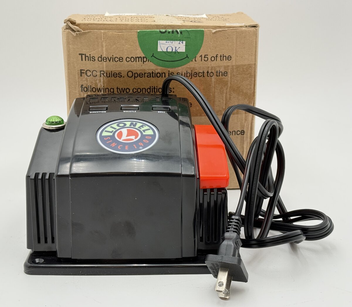 Lionel 6-24253 PowerMax Plus 40 Watt Transformer EX/Box