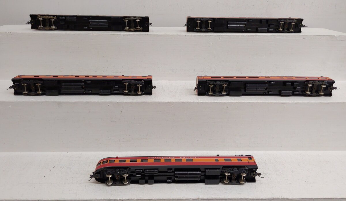 Westside Model Co. HO Brass Southern Pacific Daylight 5 Car Passenger Set - F/P EX/Box