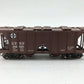 InterMountain 48661-03 HO Scale Atchison Topeka Santa Fe 2-Bay Hopper #182028 EX/Box