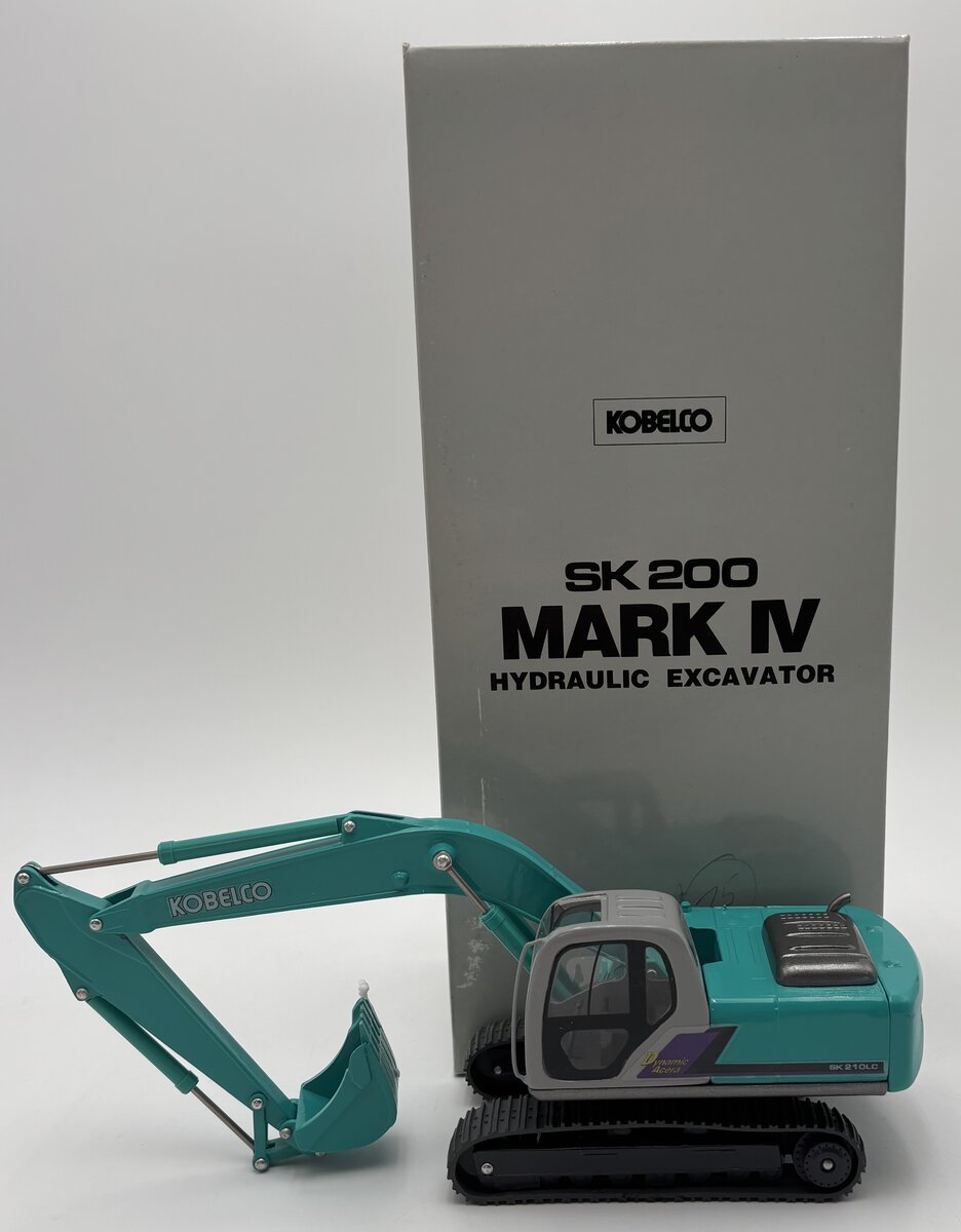 Kobe Steel 1:40 Kobelco Dynamic Acera SK 210LC Mark IV Hydraulic Excavator LN/Box
