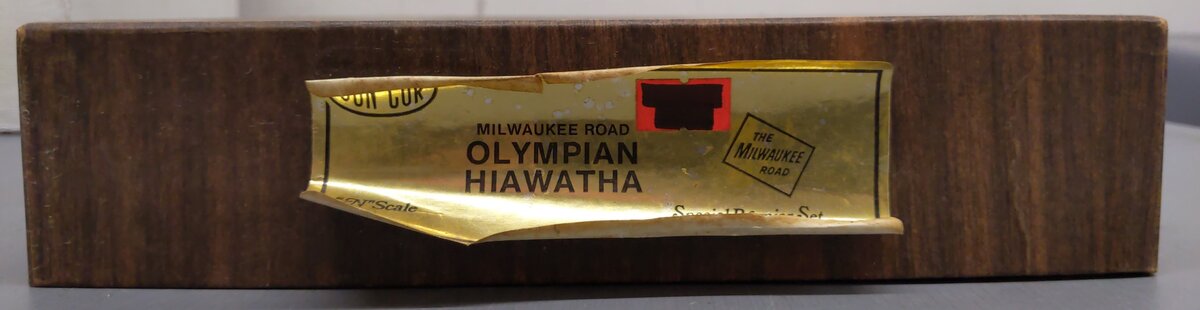 Con-Cor N Gauge Milwaukee Road "Olympian Hiawatha" Diesel Passenger Train Set EX/Box