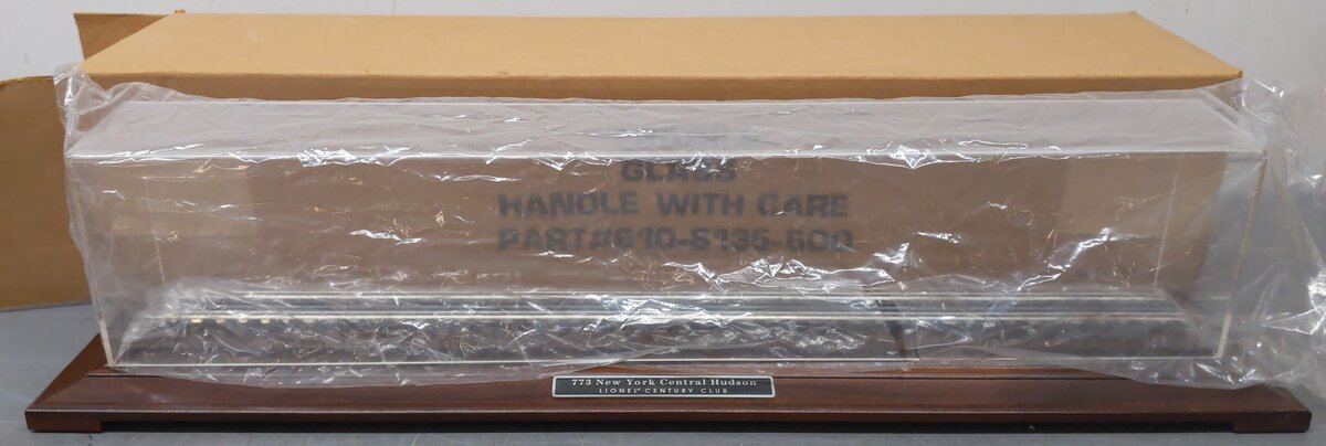 Lionel 6-18058 773 4-6-4 CC Hudson Steam Locomotive & Tender Display Case LN/Box