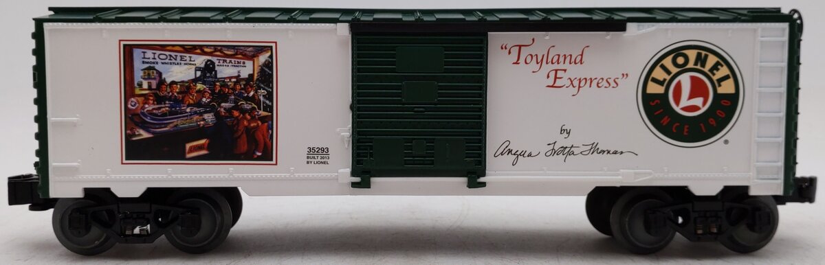 Lionel 6-35293 O Angela Trotta Thomas Toyland Express Christmas Boxcar EX/Box