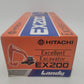 Hitachi 618 1:40 Scale Orange Hitachi EX200 Landy Excellent Excavator Die Cast EX/Box