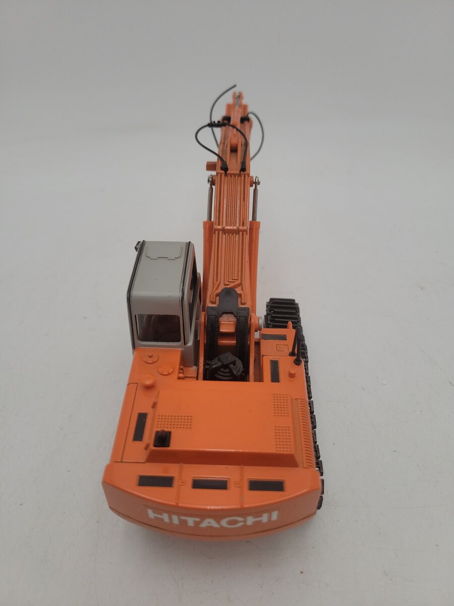 Hitachi 618 1:40 Scale Orange Hitachi EX200 Landy Excellent Excavator Die Cast EX/Box