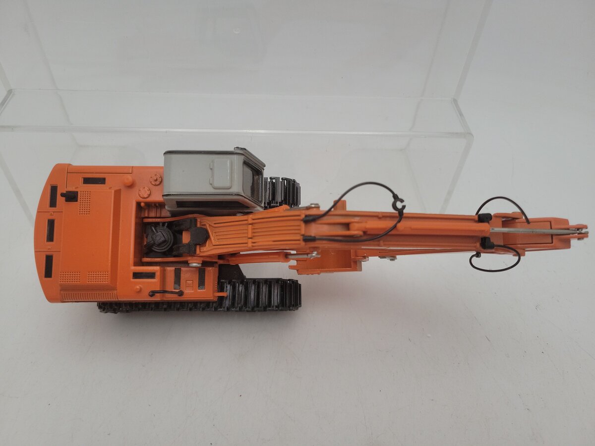 Hitachi 618 1:40 Scale Orange Hitachi EX200 Landy Excellent Excavator Die Cast EX/Box