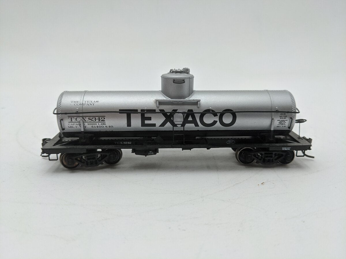 InterMountain 46328-01 HO Scale Texaco 8K Gallon Tank Car #8342 EX/Box