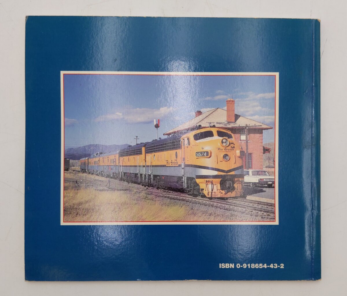 Rocky Mountain Railroad Memories Paperback Book By Ed Fulcomer EX