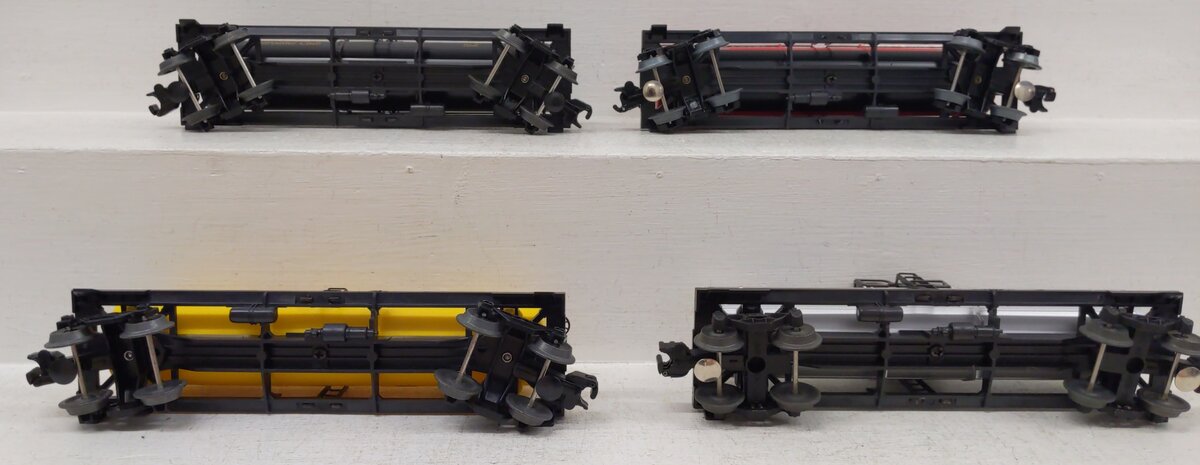 Lionel O Gauge Assortment Freight- Tank Cars #19601, #9353, #16123, #19935 [4] EX/Box