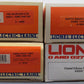 Lionel O Gauge Assortment Freight- Tank Cars #19601, #9353, #16123, #19935 [4] EX/Box