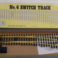 Aristo-Craft 30330 G Gauge #6 Brass Right Hand Manual Switch Turnout EX/Box