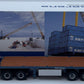 WSI 15-1009 1:50 Sarens - DAF 3300 Tractor with 3-Axle Flatbed Trailer LN/Box