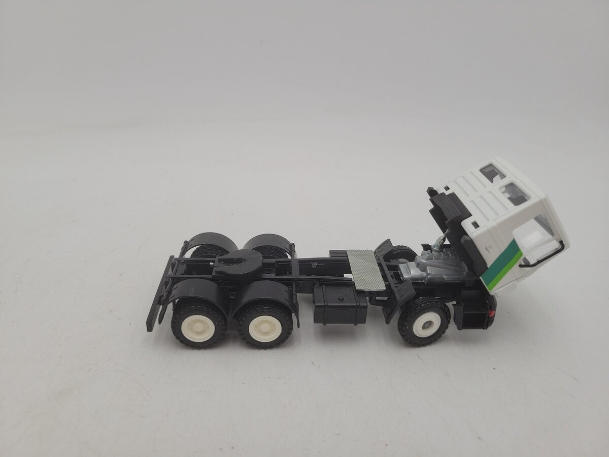 Conrad 3050 1:50 Scale White/Green Mercedes-Benz Truck W/Stetter Concrete Mixer EX/Box