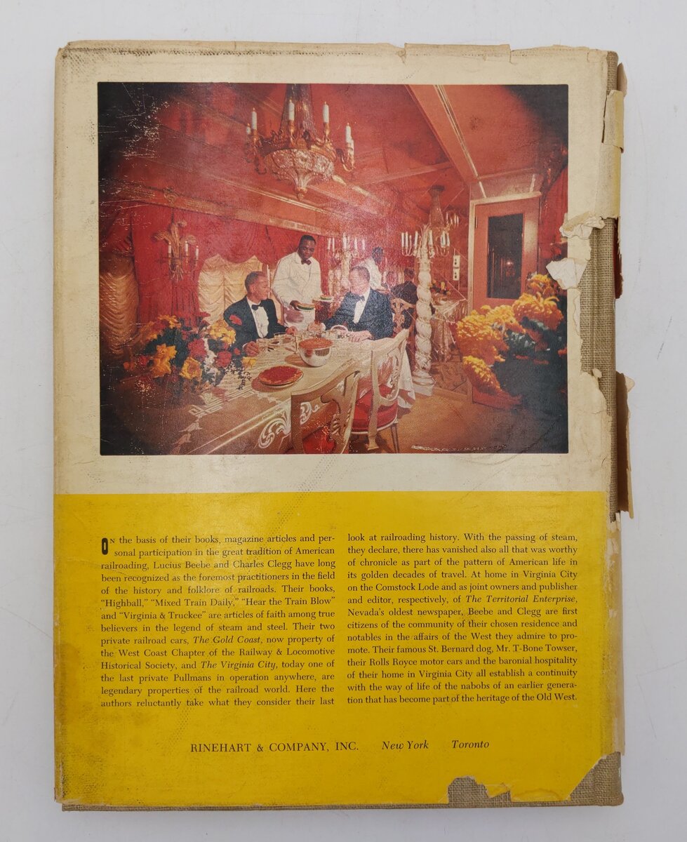 The Age Of Steam Hardcover Book By Lucius Beebe and Charles Clegg