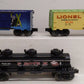 Lionel O Gauge Assortment Freight Cars #26119, #29248, #29294 [3] EX/Box