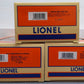 Lionel O Gauge Assortment Freight Cars #26119, #29248, #29294 [3] EX/Box
